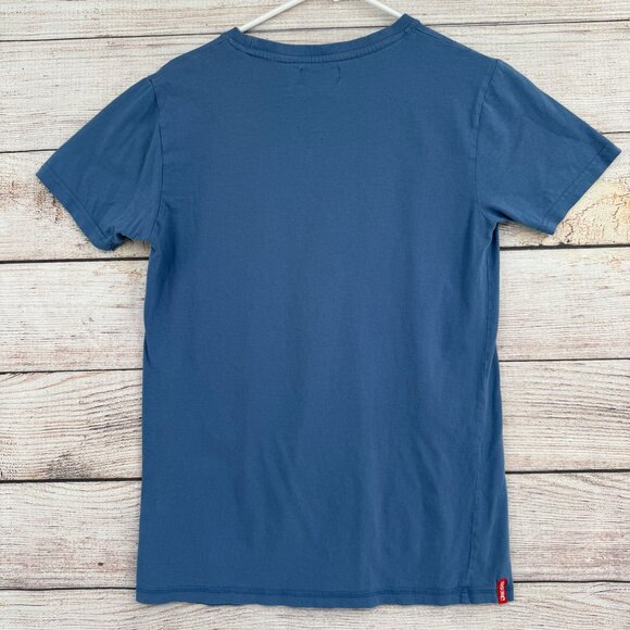 Diesel Jeans Miami Graphic T-Shirt Women's Size Small/15 Blue - Picture 2 of 7